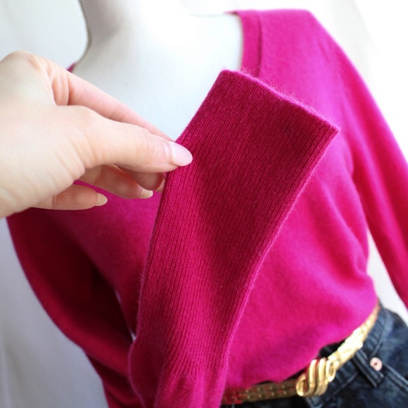 Halogen Pink Cashmere Sweater - Picture 6 of 15